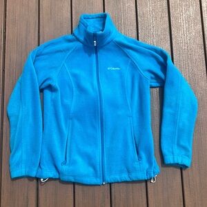 Medium Bright blue Columbia zip